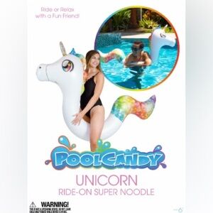 Unicorn Ride-On Super Noodle - Poolmaster